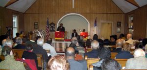 Services at Clinton AME Zion Church in Great Barrington - 2009